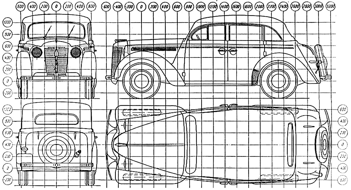 Москвич чертеж. Москвич 401 чертеж. Габариты москвича 400. Москвич 401 габариты. Москвич 400-420 габариты.
